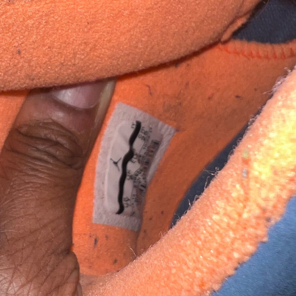 2013 Authentic Air Jordan Retro 10 Grey & Blue - Picture 5 of 5